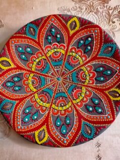بشقاب دستساز نقطه کوبی