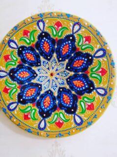 بشقاب (دیوارکوب) نقطه کوبی