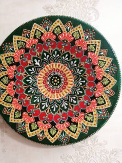 دیوارکوب (بشقاب) نقطه کوبی