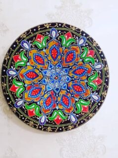بشقاب (دیوارکوب) نقطه کوبی شده