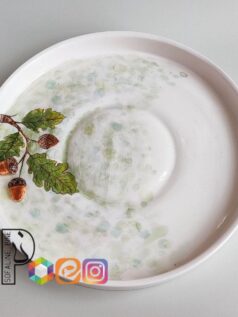 ظرف سرامیکی طرح برجسته