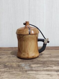 لیوان طبیعت چوبی