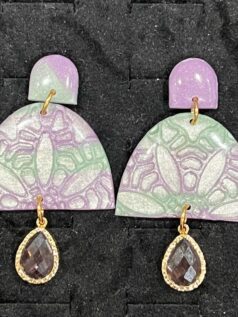 گوشواره دستساز خاص یاسی