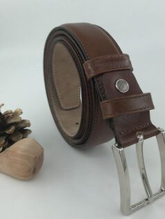 کمربند مردانه دو رو چرم گاوی