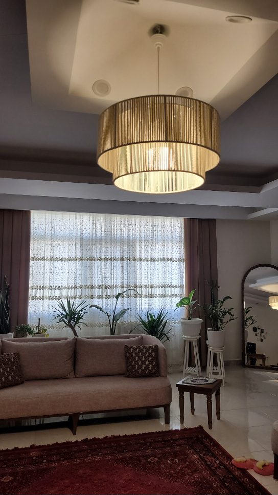 لوستر دوطبقه مکرومه, ما گالری لوستر دوطبقه مکرومه - تصویر 2