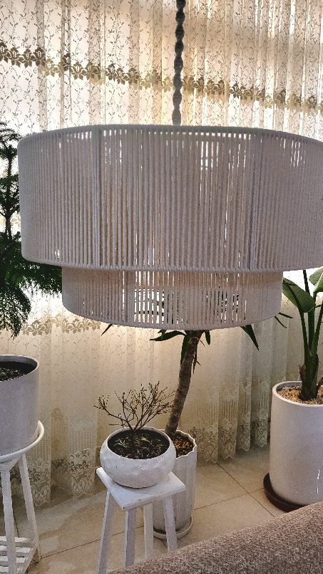 لوستر دوطبقه مکرومه, ما گالری لوستر دوطبقه مکرومه - تصویر 3
