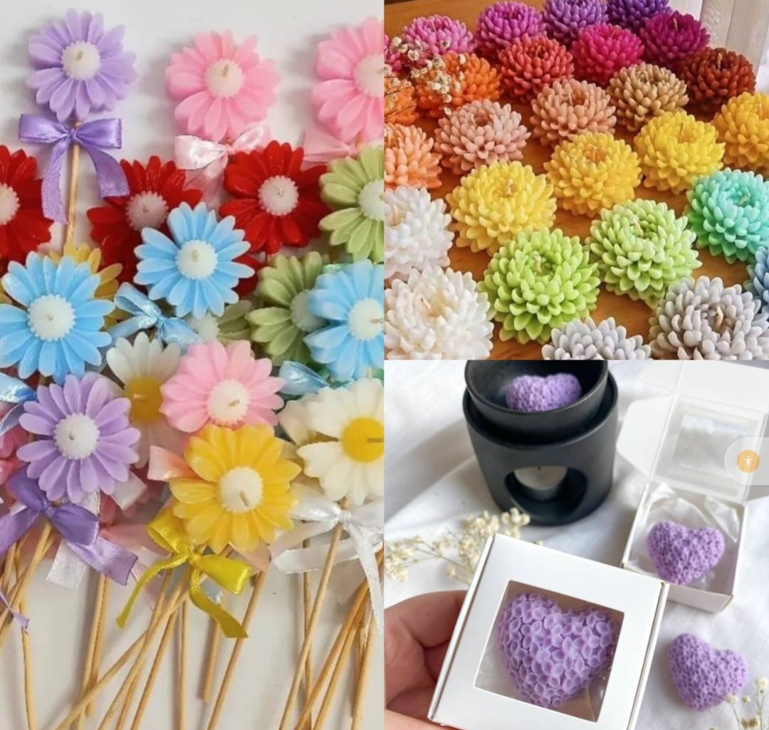 شمع سبد گل بابونه, ما گالری شمع سبد گل بابونه - Image 4