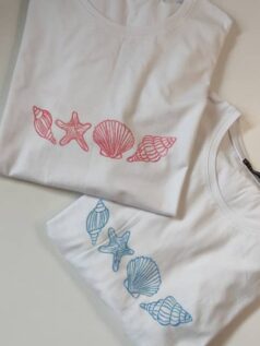 تیشرت نقاشی صدفی