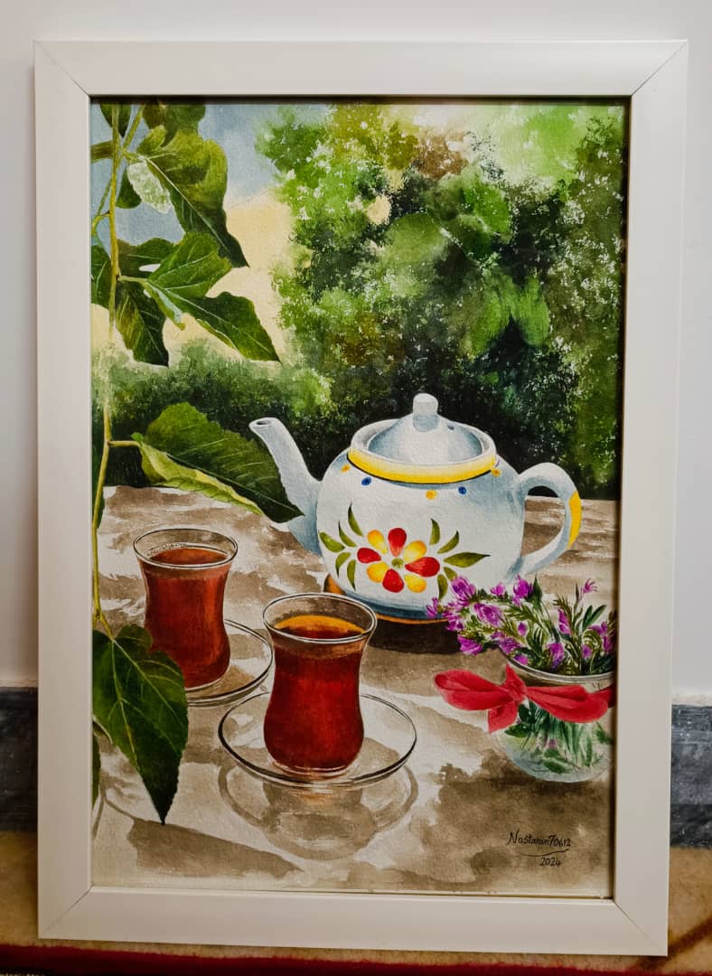 تابلو آبرنگ قوری و چای, ما گالری تابلو آبرنگ قوری و چای