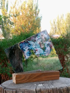 آینه رومیزی دست ساز