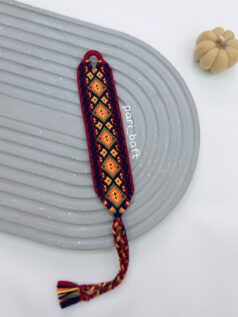 دستبند سنتی بافته شده