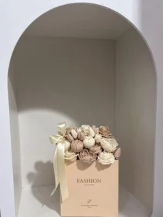 شمع باكس گل