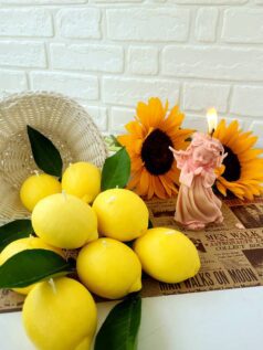 شمع معطر لیمویی
