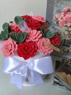 باکس گل شمع کاملیا