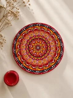 دیوارکوب چوبی ماندالا