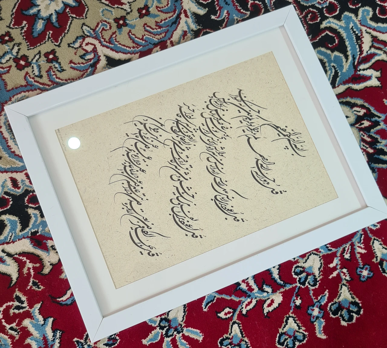 قاب خوشنویسی شکسته نستعلیق چهار قل, ما گالری قاب خوشنویسی شکسته نستعلیق چهار قل - Image 4