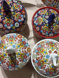 شکلات خوری مینا کاری