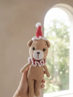 عروسک بافتنی خرس
