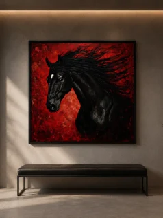 تابلوی نقاشی «آخرین یاغی»