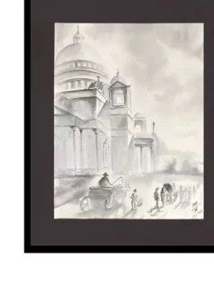 تابلو آبرنگ خیابان