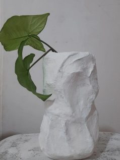 گلدون پاپیه ماشه طرح سنگ