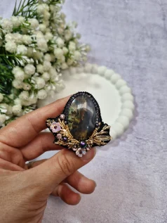 گلسینه سنگ طبیعی لابرادوریت جنگلی